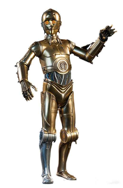 C-3PO celebrating
